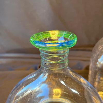 Blenko Carafe & Studio Art Bottle