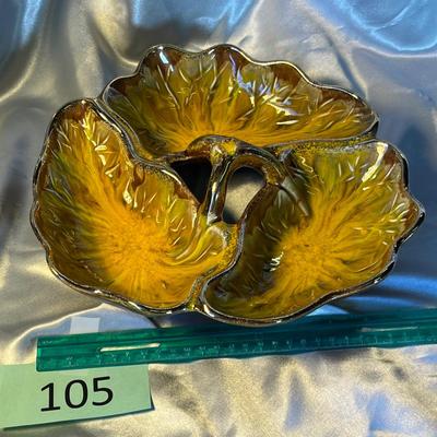 50s 3 Leaf bowl
