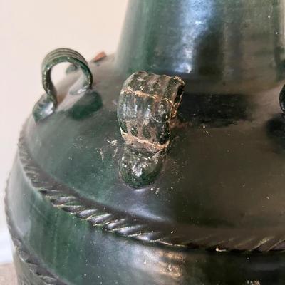 Indonesia Martaban Storage Jar Pottery Dragon Design