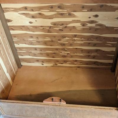 Vintage Cedar Lined Wardrobe