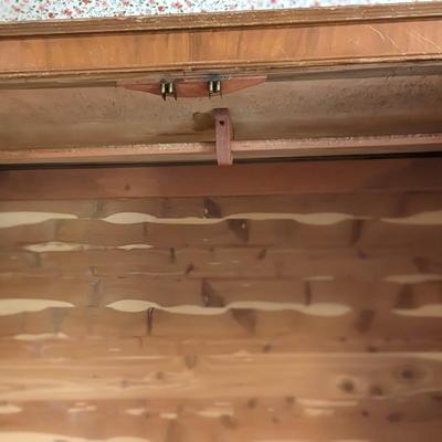 Vintage Cedar Lined Wardrobe