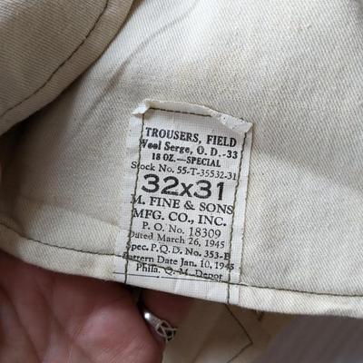 Rare WWII 7th Recon Infantry Uniform