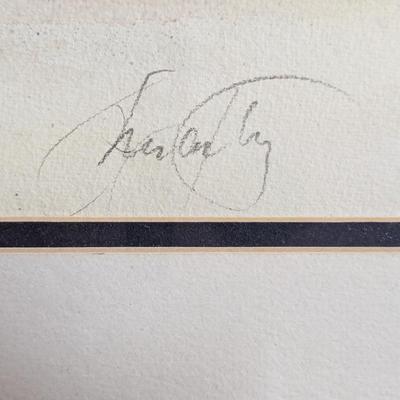Signed Original John Jacoby Watercolor "Baraboo Hills"