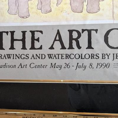 Vintage Artist Mock up Print by Jean de Brunhoff