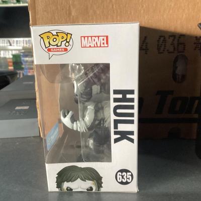 Funko pops marvel avengers 635 gameverse hulk