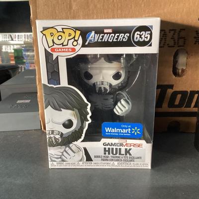 Funko pops marvel avengers 635 gameverse hulk