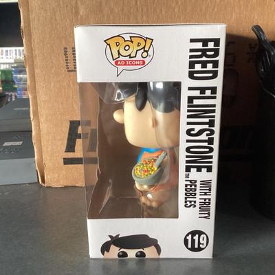 Funko pops the Flintstones fruity pebbles 119 Fred Flintstone