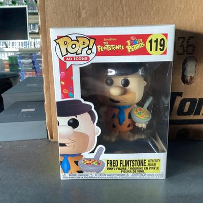 Funko pops the Flintstones fruity pebbles 119 Fred Flintstone