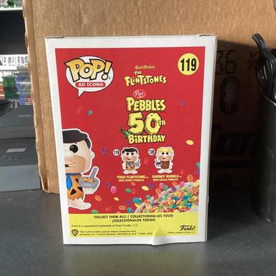 Funko pops the Flintstones fruity pebbles 119 Fred Flintstone