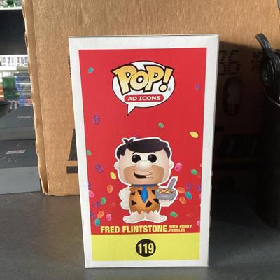 Funko pops the Flintstones fruity pebbles 119 Fred Flintstone