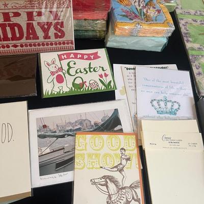 Collection of Cards, Notepads & Paper Napkins (K-MG)