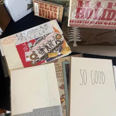 Collection of Cards, Notepads & Paper Napkins (K-MG)