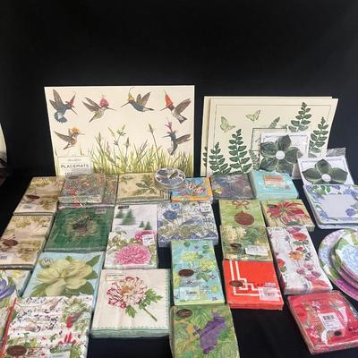 Collection of Cards, Notepads & Paper Napkins (K-MG)