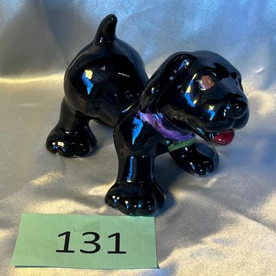 Cute puppy dog figure