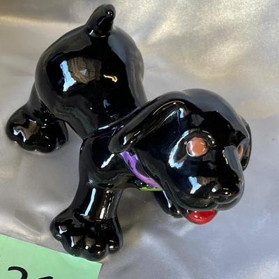 Cute puppy dog figure