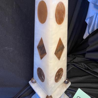 Marble Artist style Obelisk