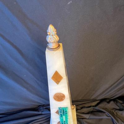 Marble Artist style Obelisk