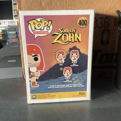 Funko pops son of Zorn 400 Zorn with hot sauce