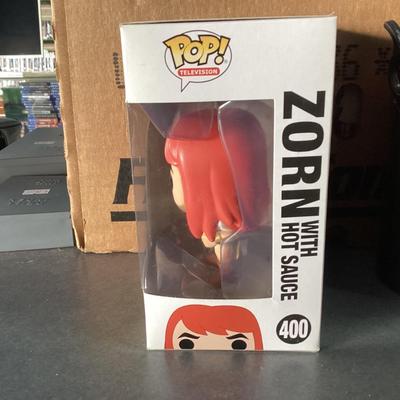 Funko pops son of Zorn 400 Zorn with hot sauce