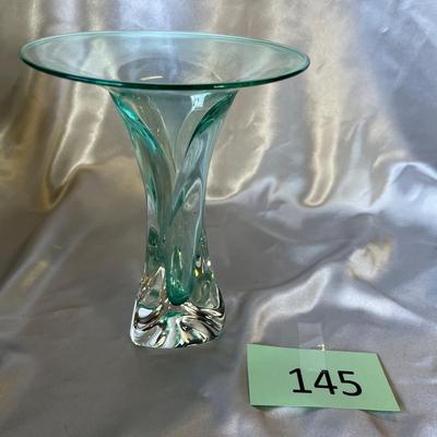 Murano Tall Art Glass Vase