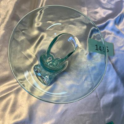 Murano Tall Art Glass Vase