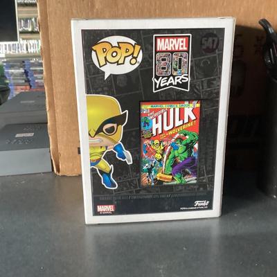 Funko pops marvel, 80 year 547 wolverine