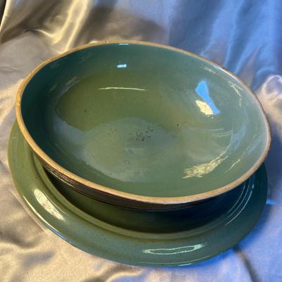 Rare Red Wing Pottery Meat Server/ Roaster