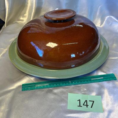 Rare Red Wing Pottery Meat Server/ Roaster