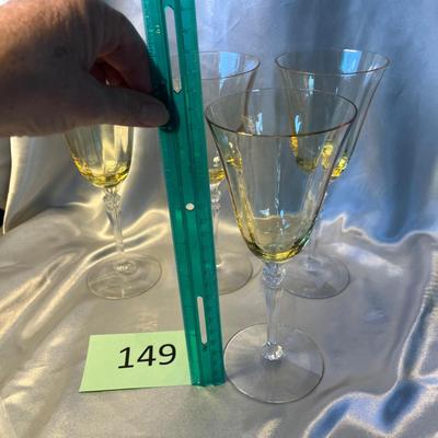 Fostoria Water Goblets Set of 4
