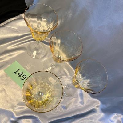 Fostoria Water Goblets Set of 4