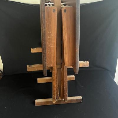 Wooden TV Trays & Woven Trays (K-MG)