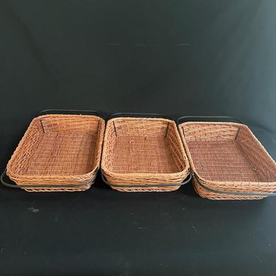 Wooden TV Trays & Woven Trays (K-MG)