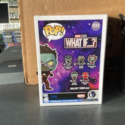 Funko pops what if 944 zombie Iron Man
