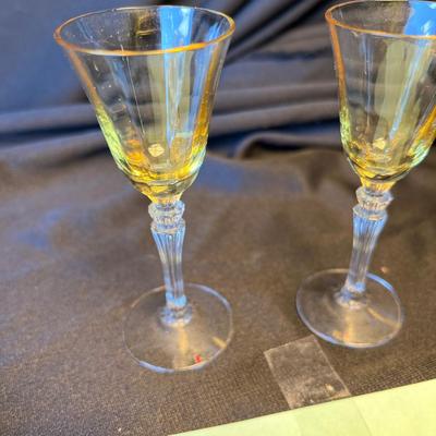 3 Fostoria Liquors