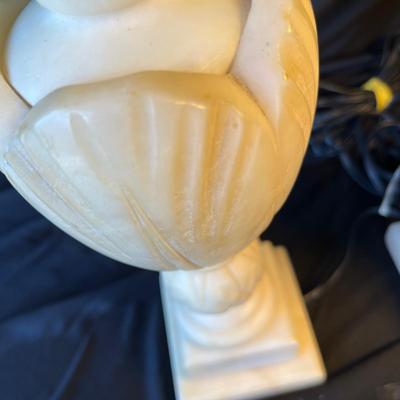 2 Marble Table Lamps
