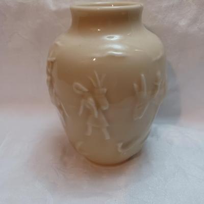 Rookwood Art Pottery Taupe High Gloss Finish Southwestern Vase #6762 circa. 1945