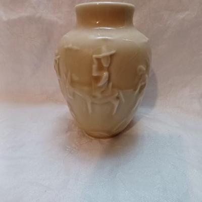 Rookwood Art Pottery Taupe High Gloss Finish Southwestern Vase #6762 circa. 1945