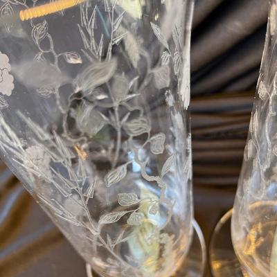 Duncan Miller Indian Tree Matched Vases