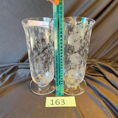 Duncan Miller Indian Tree Matched Vases