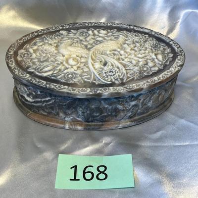 Incolay stone Jasperware Box