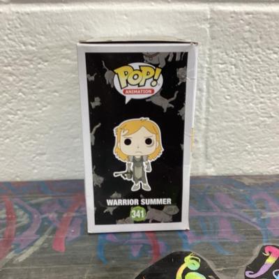 Funko pop Rick and Morty 341 warrior summer