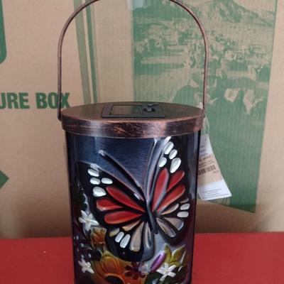Solar Powered Butterfly Lantern