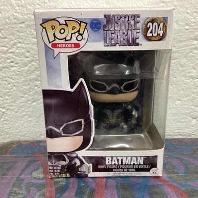 Funko Pops justice league, 204 Batman