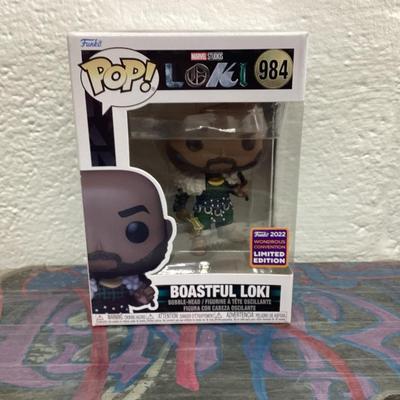 Funko pops Loki 984 Boastful loki