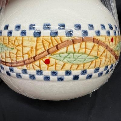 Covered Aztec 6" Jar