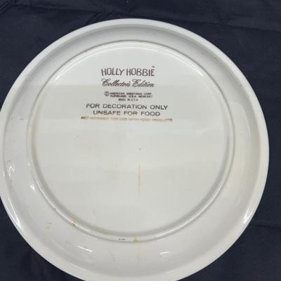 Holly Hobbie 10 1/2" Plates GiGi Vintage