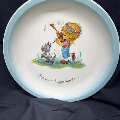 Holly Hobbie 10 1/2" Plates GiGi Vintage