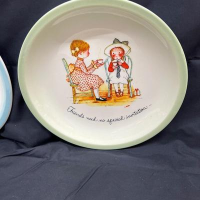 Holly Hobbie 10 1/2" Plates GiGi Vintage