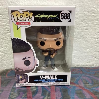 Funko pop cyberpunk, 2077, 588 V-male