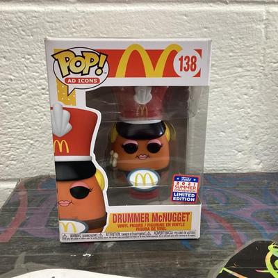 Funko pop McDonaldâ€™s 138 drummer McNugget